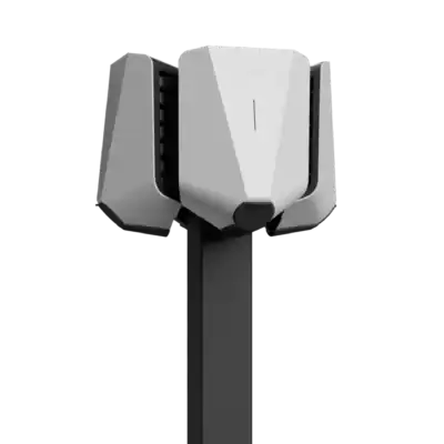 Robuuste buitenbehuizing voor elektrische apparatuur met duurzame constructie.