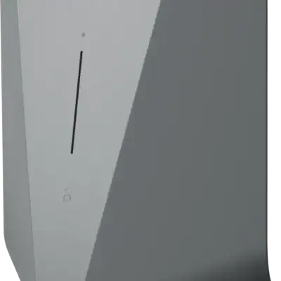 Energiezuinige ventilator voor thuisgebruik, modern design, stille werking, energie besparen.