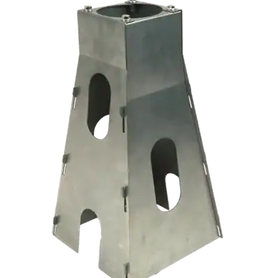 Metaalhouder voor gewichten en accessoires bij Wattra shop.