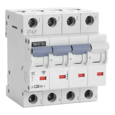 Automatische aardlekschakelaar voor veilige elektrische installatie.